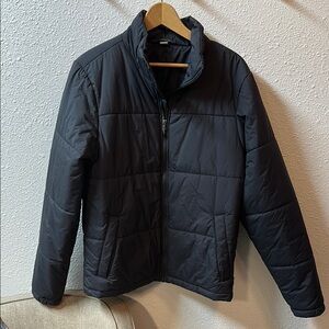 REI Black Puffer Jacket Sz M